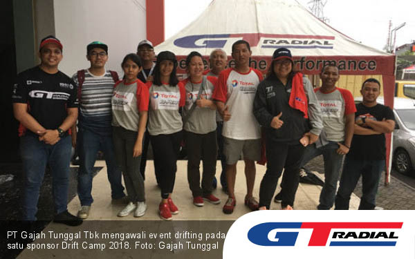 GT Radial Jadi Sponsor Ajang Drift Camp 2018