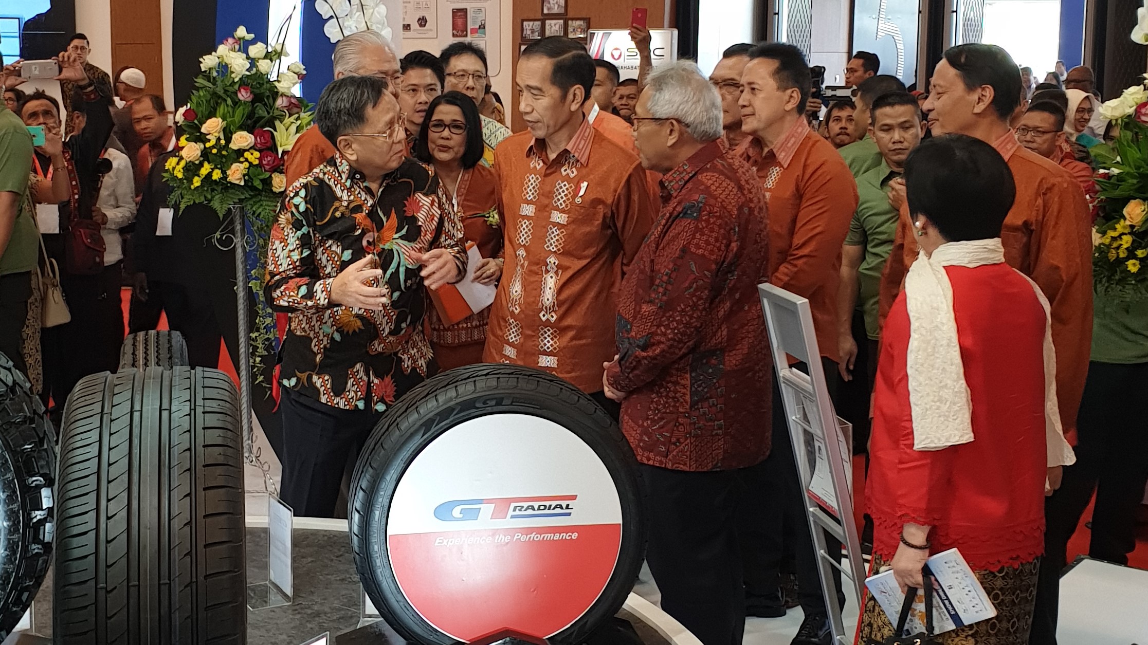 PT Gajah Tunggal Tbk Menampilkan Produk Unggulan di Trade Expo Indonesia 2018