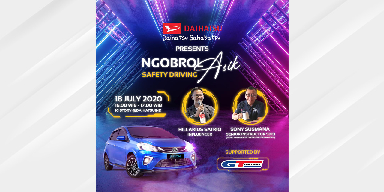 Daihatsu dan GT Radial Sharing Tips Keselamatan Berkendara Via Digital