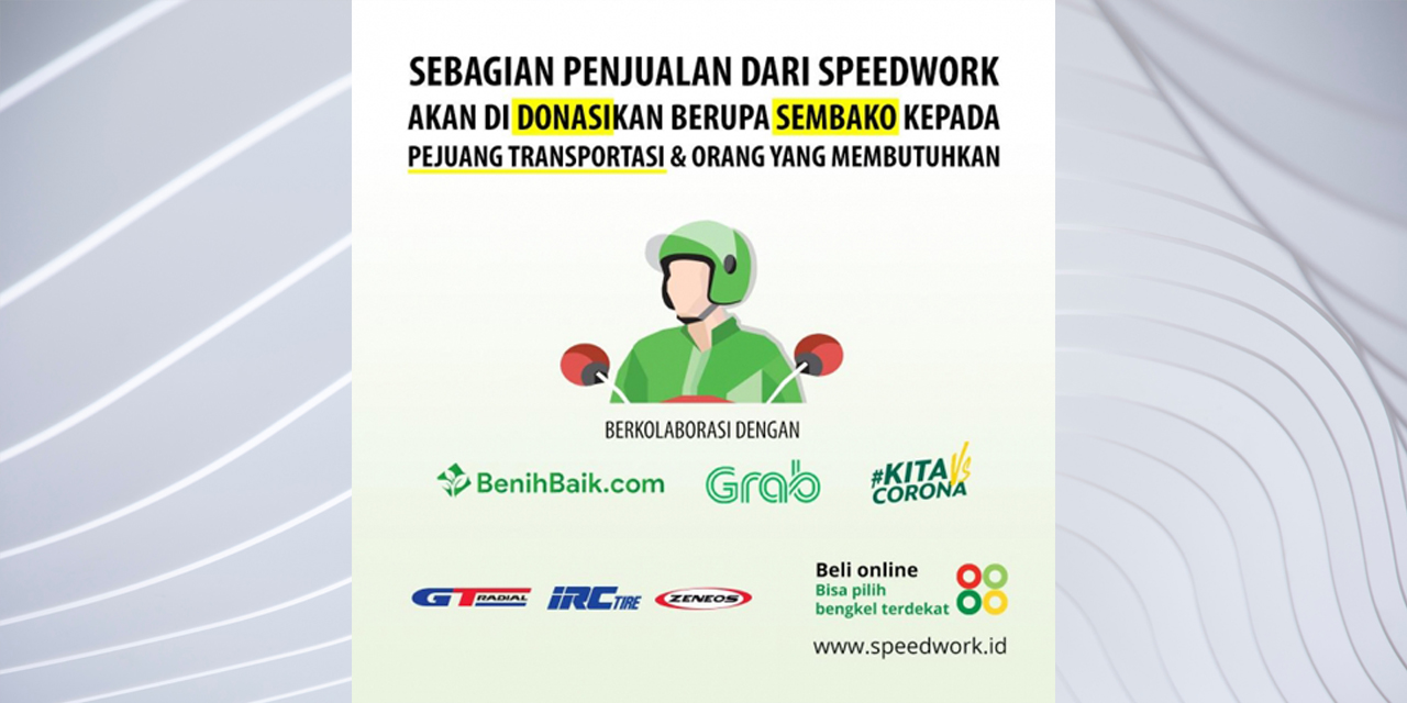 Beli Produk GT Radial Sambil Berdonasi, Gunakan Terus Aplikasi Speedwork