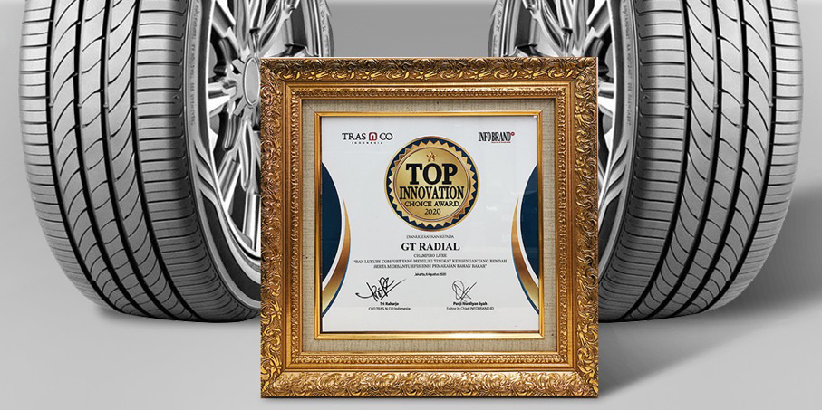GT Radial Champiro Luxe Berhasil Memenangkan Top Innovation Choice Award 2020