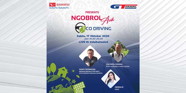 GT Radial dan Daihatsu Selenggarakan Webinar Tentang Eco Driving