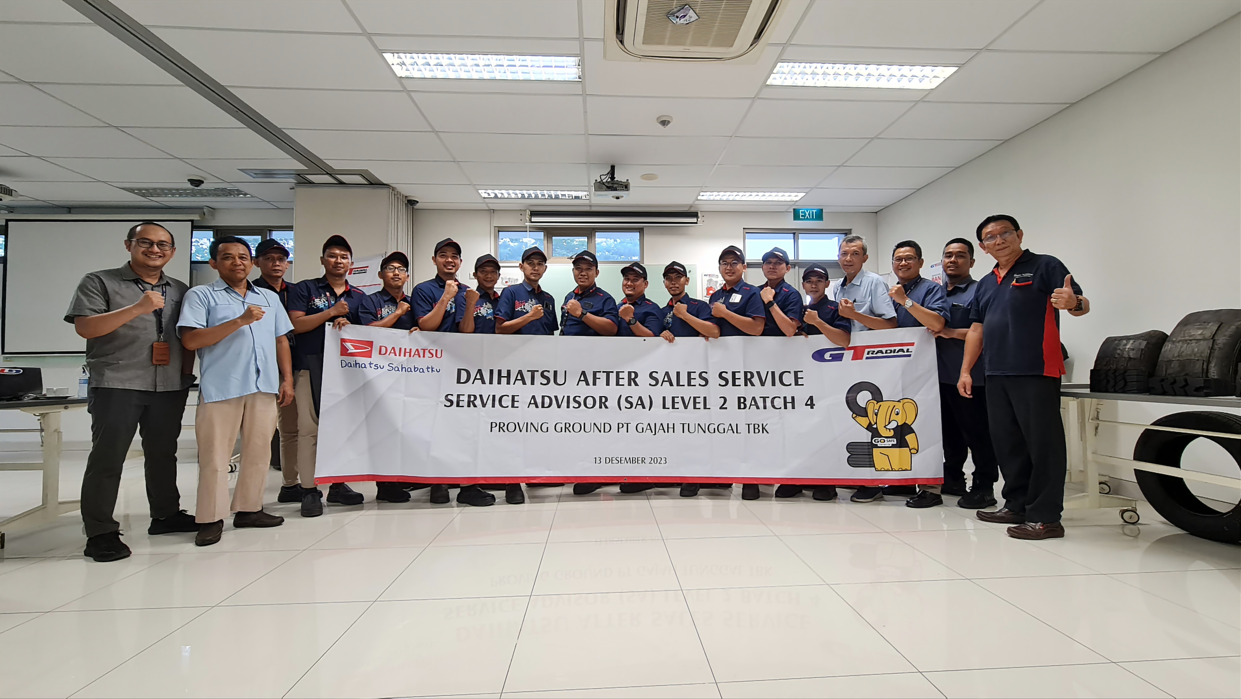 PT Gajah Tunggal Tbk Memperkenalkan Kampanye GoSafe untuk Keselamatan di Jalan