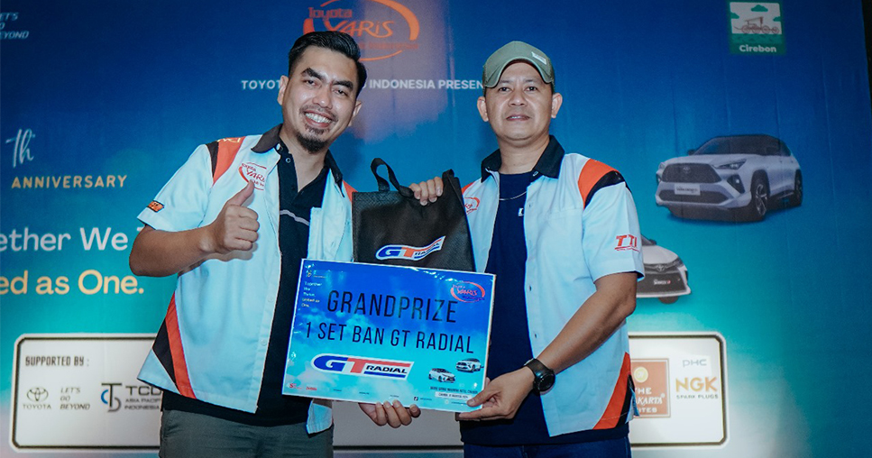 GT Radial Berkolaborasi dengan Toyota Yaris Club Indonesia di Acara Ulang Tahun ke-18