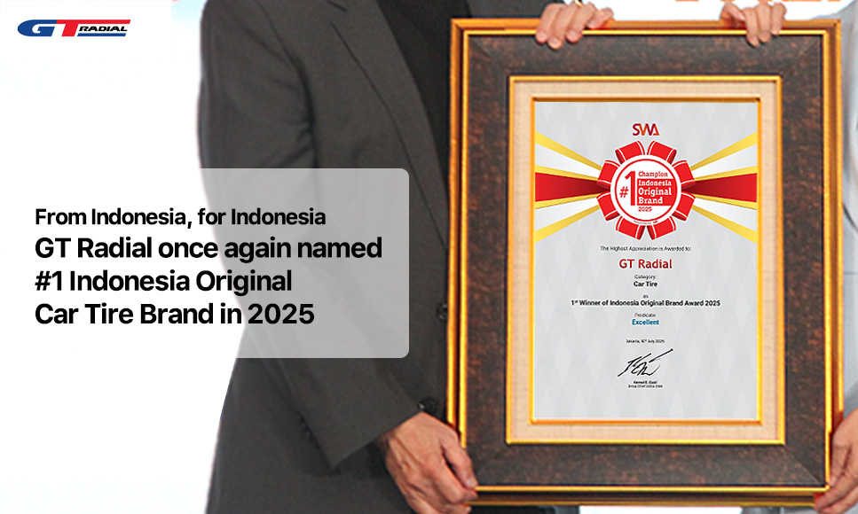 GT Radial Raih Indonesia Original Brand Award 2025