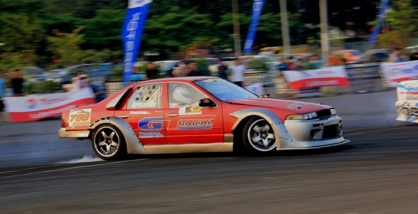 Dido dan Demas Agil Adu Cepat di Drift ++
