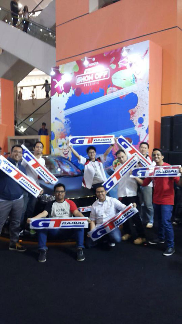 Ban GT Radial Unjuk Gigi di Toyota Yaris Show Off Pimp My Life