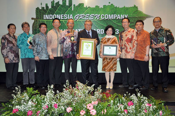 GT Terima Indonesia Green Company 2013 dan SRI-KEHATI Award